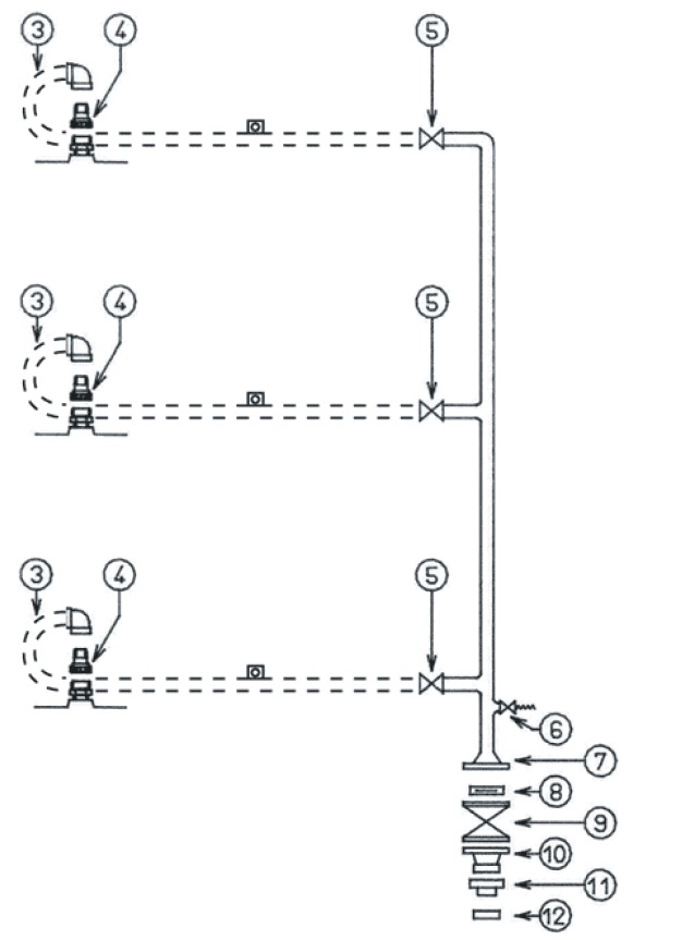 Multi-tank unloading terminal