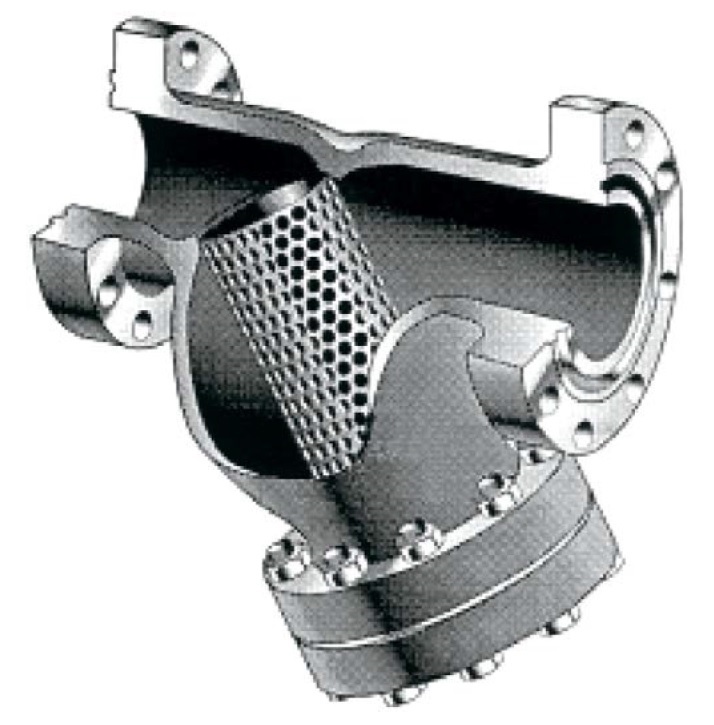 Flanged ends strainers