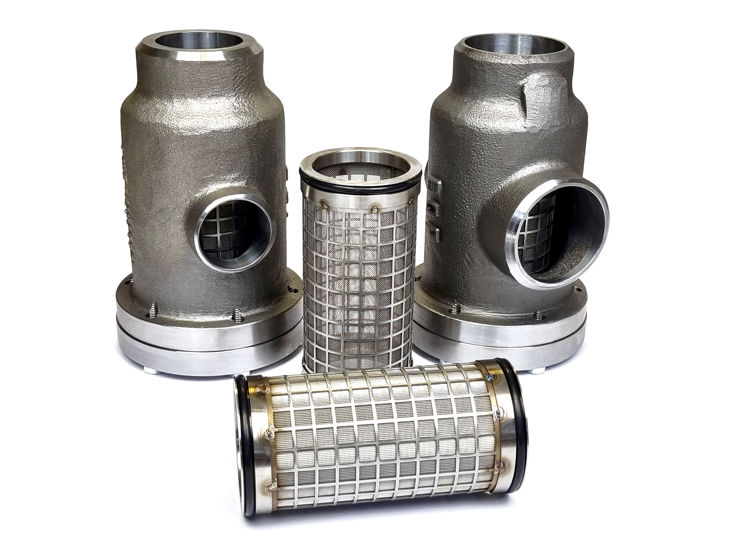 Welded ends strainers