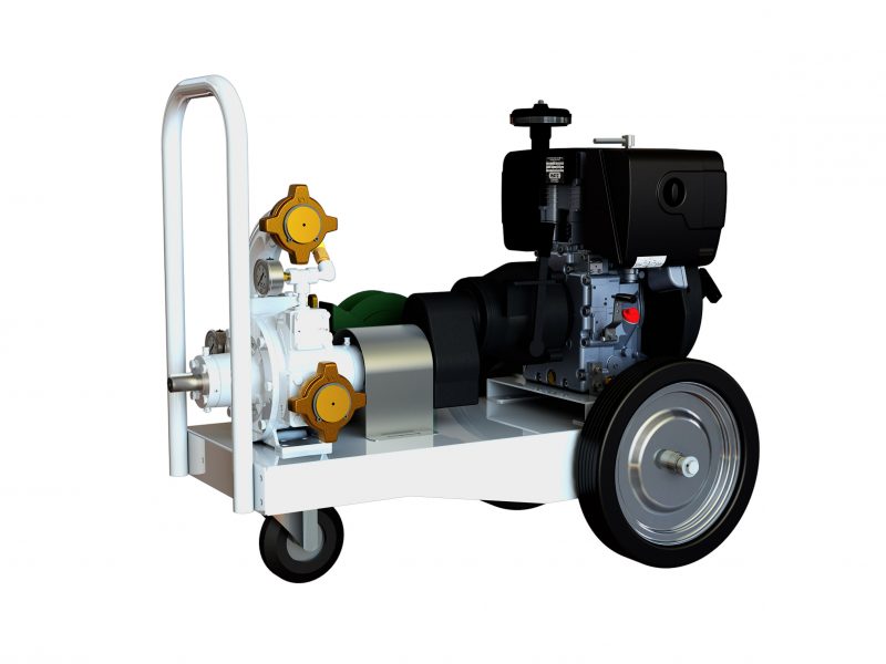 Mobile motor-pumps