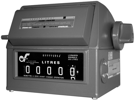 Liquid-controls mechanical meters