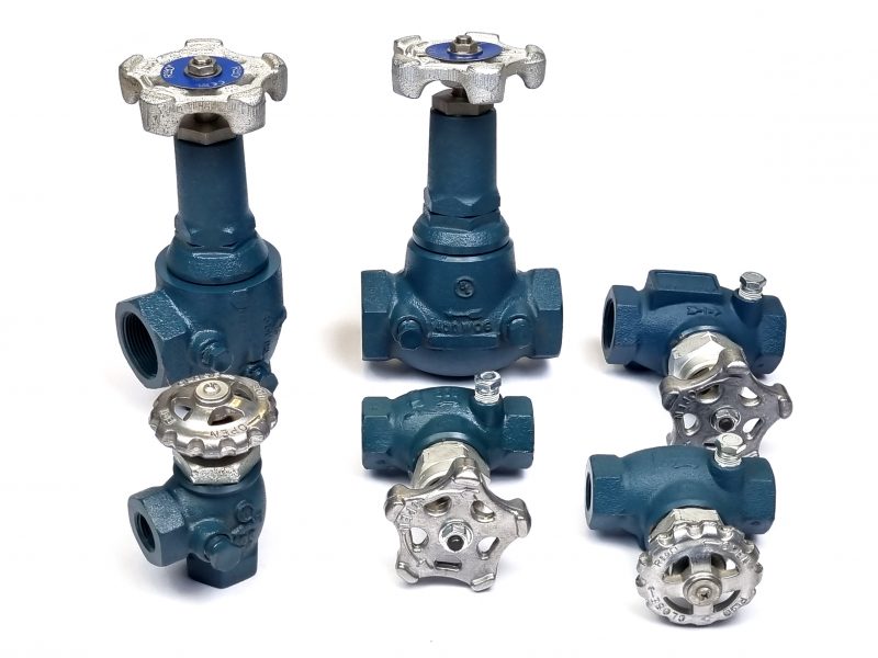 Globe and angle valves