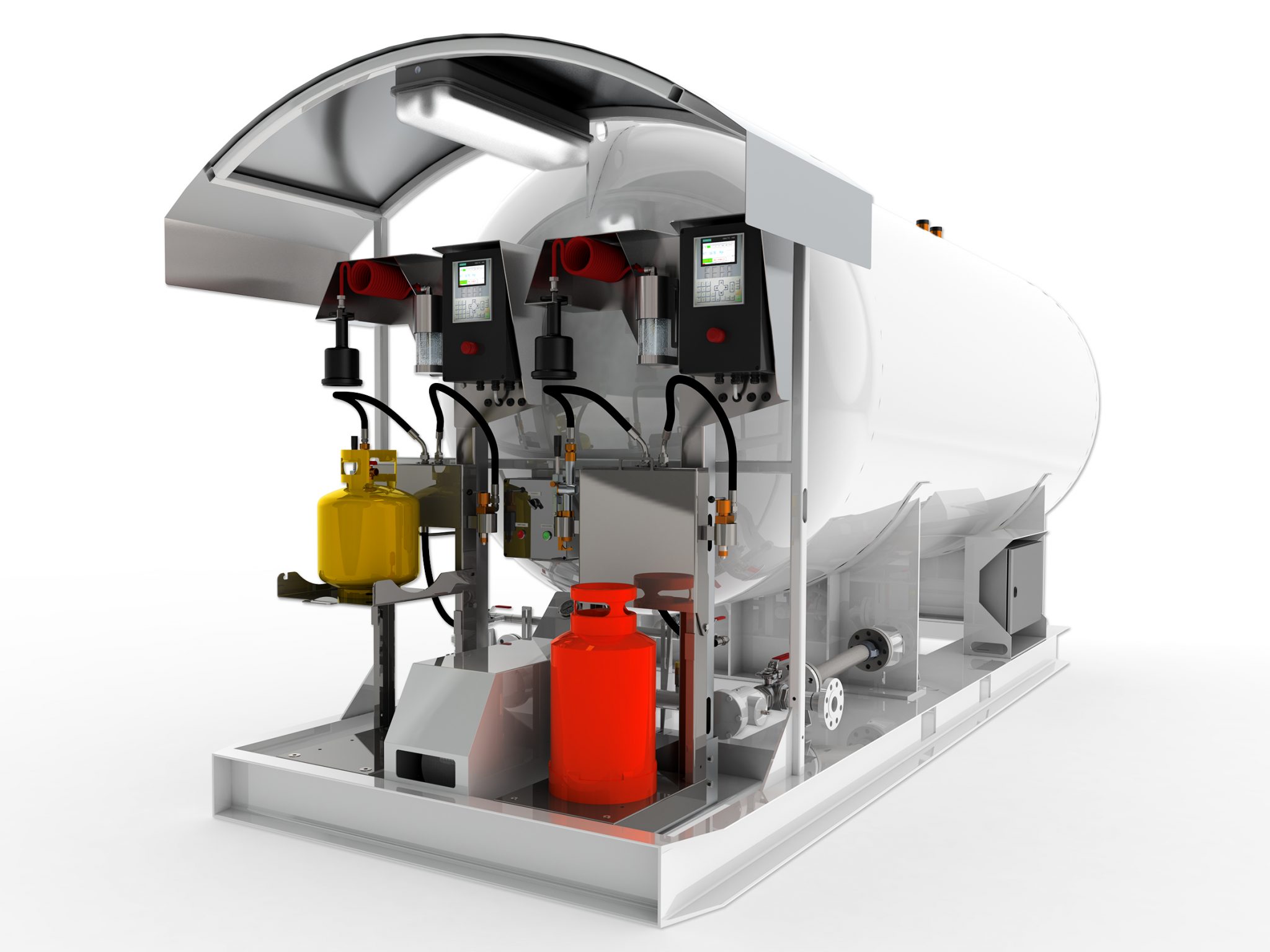 Fill Unit Mobile filling units for LPG cylinders - Equip'Fluides