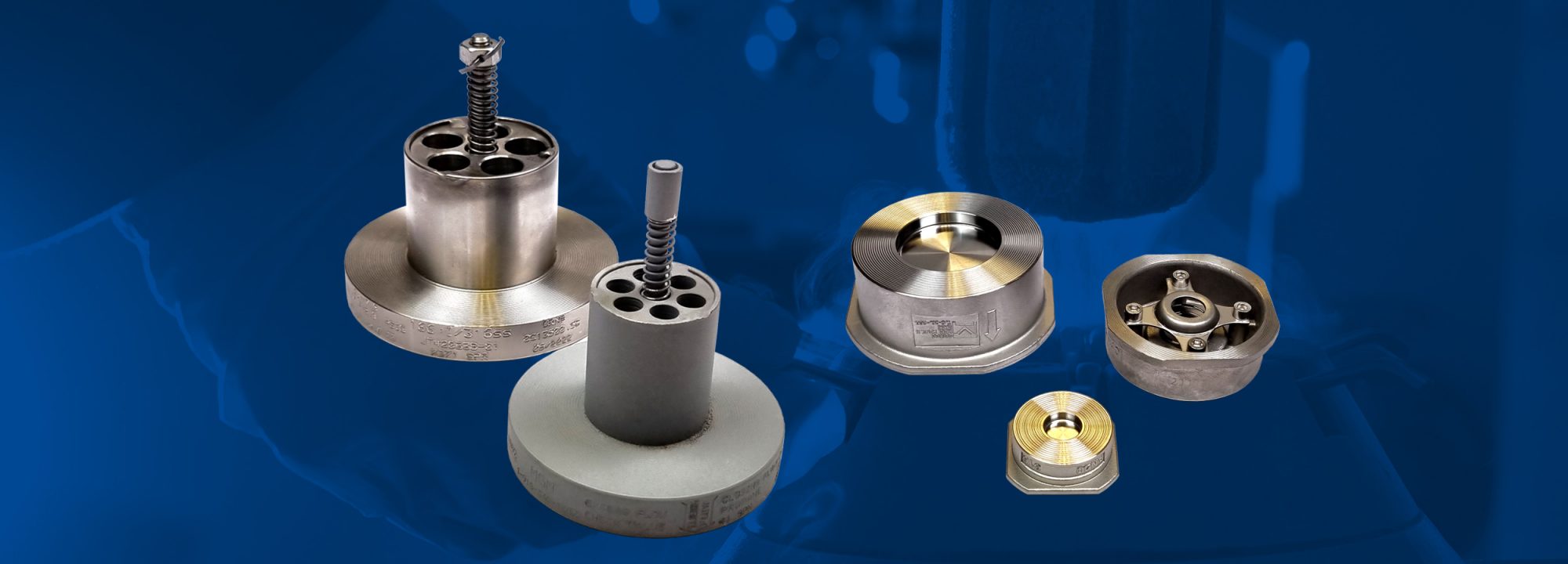 Back check valves and excess flow valves