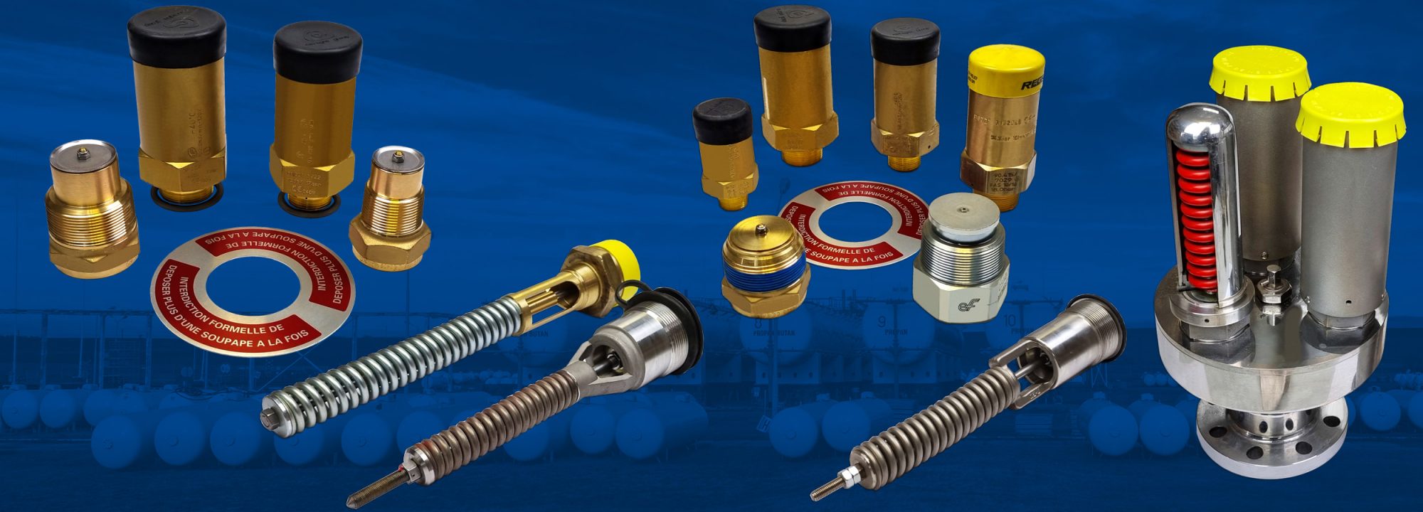 Pressure relief valves